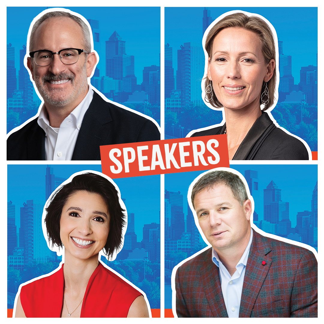ESTO Philadelphia featured speakers campaign graphic