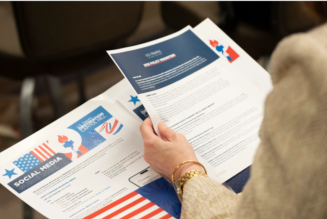 Social media guide and policy priorities collateral in print