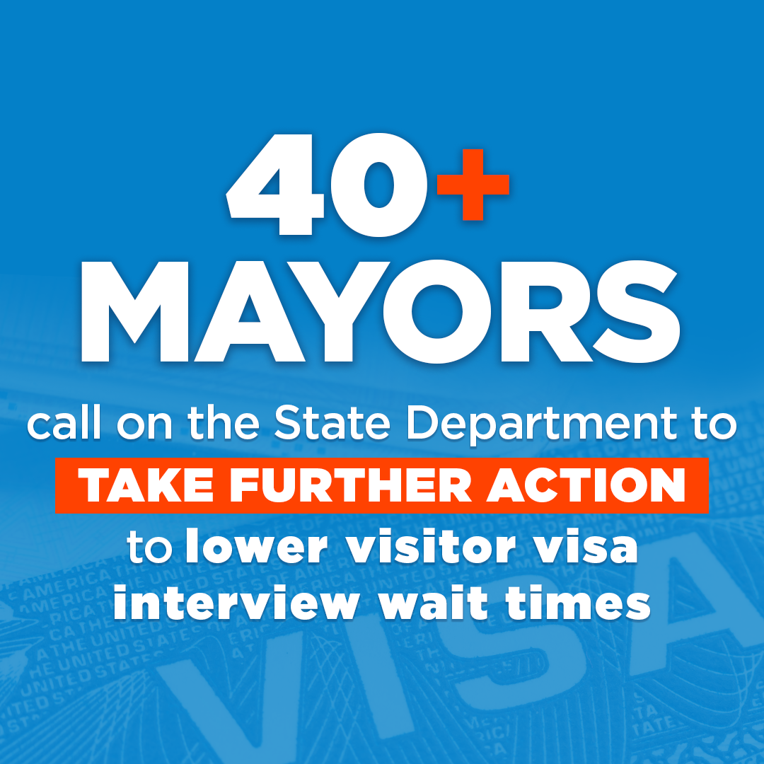 Mayors visitor visa advocacy social graphic